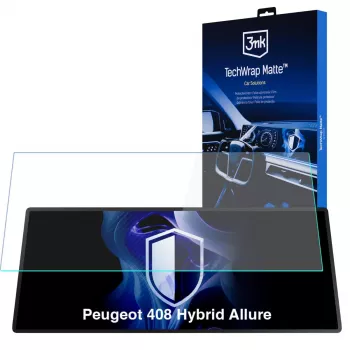 3MK PROTECTION Peugeot 408 Hybrid Allure - 3mk TechWrap mattapintainen keskusnäytön suojakalvo