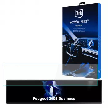 3MK PROTECTION Peugeot 3008 Business - 3mk TechWrap mattapintainen keskusnäytön suojakalvo