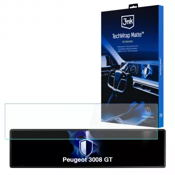 3MK PROTECTION Peugeot 3008 GT - 3mk TechWrap mattapintainen keskusnäytön suojakalvo