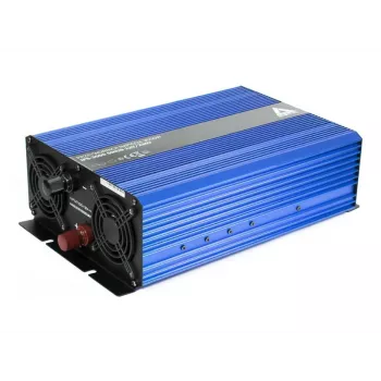 AZO Digital 12 VDC / 230 VAC puhdas siniaalto -vaihtosuuntaaja 3000W IPS-3000S