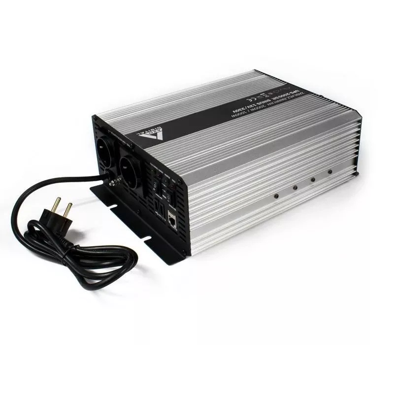 AZO DIGITAL keskeytymätön virransyöttö (UPS + AVR) 12V UPS-2000SR 2000VA 1400W line-interaktiivinen