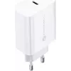 FORCELL F-ENERGY TFK-TC-20WPD USB-C-verkkolaite USB-C-Lightning-kaapelilla, 20W PD QC4.0, 3A, valkoinen