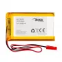 Akyga AKY0654 LP654060 Li-Po-akku 3,7 V 1950 mAh, PCM, JST 2,54 2-napainen, 150 mm