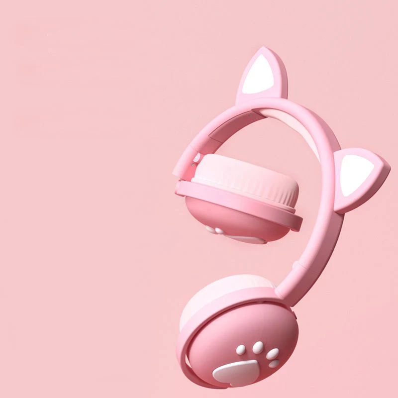 MOZOS KID DOG langattomat lasten kuulokkeet pinkki