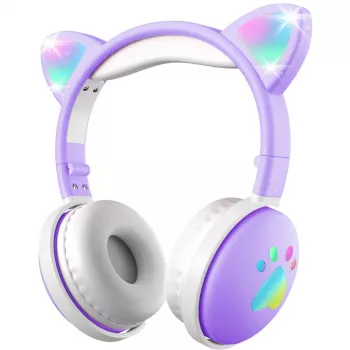 MOZOS KID DOG langattomat kuulokkeet lapsille violetti