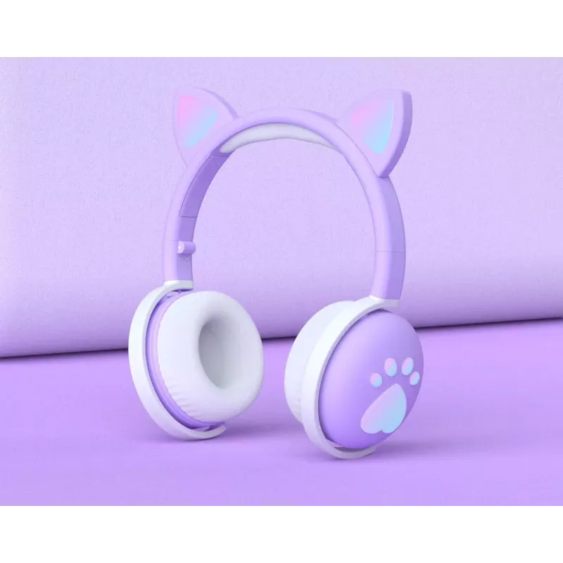 MOZOS KID DOG langattomat kuulokkeet lapsille violetti