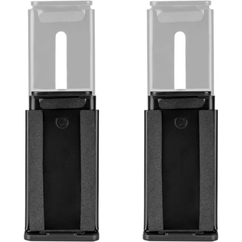 MOZOS SWM2 soundbarin seinäteline – musta, teräs, 15 kg kantavuus