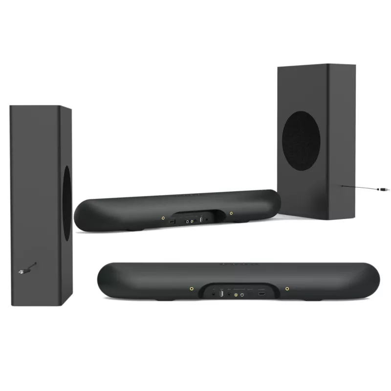 MOZOS CINEMA 2.1 soundbar 80W/160W Bluetooth-kotiteatterijärjestelmä