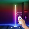 MOZOS LC-RGB LED-kulmalattialamppu valkoinen