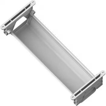 MOZOS CT550WH kaapelinhallintakaukalo pöydän alle 550 mm valkoinen