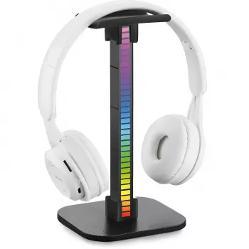 MOZOS D11 RGB LED -kuuloketeline USB-keskittimellä ja ääniliitännällä