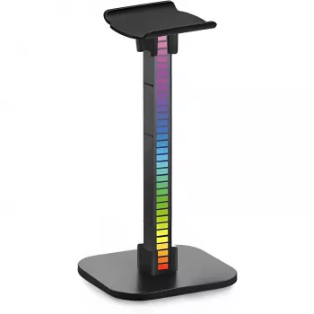 MOZOS D11 RGB LED -kuuloketeline USB-keskittimellä ja ääniliitännällä