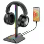 MOZOS D12 RGB LED -kuuloketeline over-ear-kuulokkeille