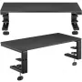 MOZOS Ergo Clamp Riser -näytön ja kannettavan tietokoneen teline, musta, 600x260 mm