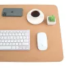 MOZOS LDP1260 premium-nahkainen työpöytäalusta 1200x600 mm, musta
