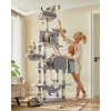 MOZOS Kitty Tree suuri raapimispuu kissoille, korkeus 206 cm