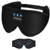 MOZOS LC001-V2 Bluetooth-unimaski stereokaiuttimilla, musta