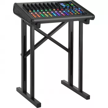 MOZOS KSX5 X-mallinen keyboard-teline digitaalipianolle, syntetisaattorille, musta