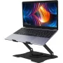 MOZOS N4-BK ergonominen kannettavan tietokoneen teline musta
