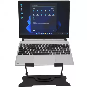 MOZOS N4-BK ergonominen kannettavan tietokoneen teline musta
