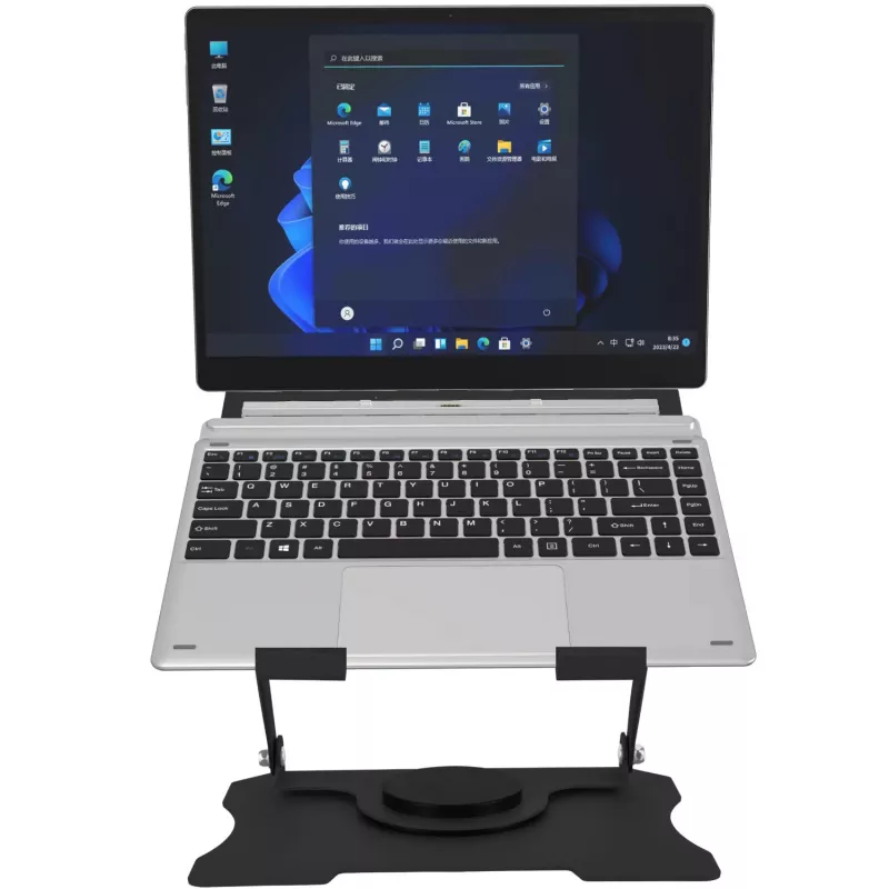 MOZOS N4-BK ergonominen kannettavan tietokoneen teline musta