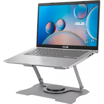 MOZOS N4-SV ergonominen kannettavan tietokoneen teline hopea