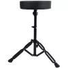 MOZOS PB02 taitettava rumpujakkara / throne, musta, 280 mm istuin, 450-550 mm korkeus