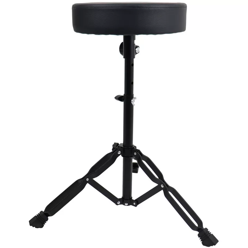 MOZOS PB02 taitettava rumpujakkara / throne, musta, 280 mm istuin, 450-550 mm korkeus