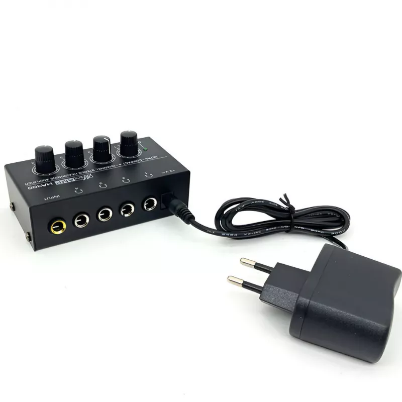 MOZOS HA400 4-kanavainen stereo kuulokevahvistin
