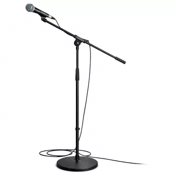 MOZOS SM810 lattiastatiivi mikrofonille studiostatiivi puomi