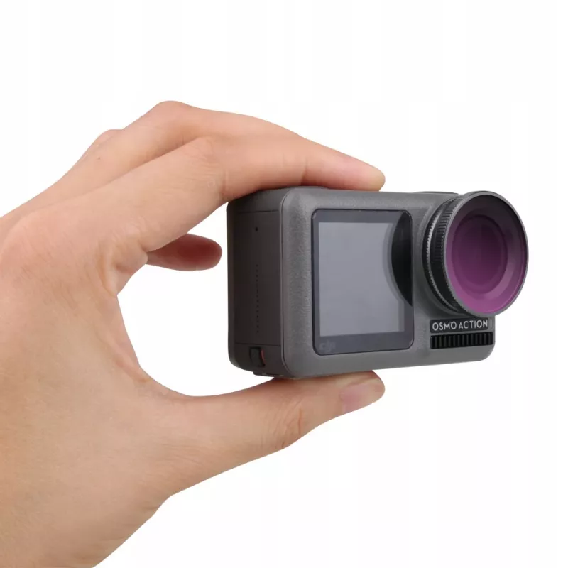 SUNNYLIFE ND4 NDX4 harmaasuodatin DJI Osmo Actionille - harmaa