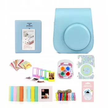 LOVEINSTANT 8-in-1 kameratarvikesetti Fujifilm Instax Mini 11 - sininen