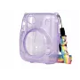 LOVEINSTANT suojakotelo Fujifilm Instax Mini 11 - läpinäkyvä violetti glitter
