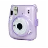 LOVEINSTANT suojakotelo Fujifilm Instax Mini 11 - läpinäkyvä violetti glitter