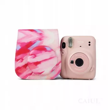 LOVEINSTANT kotelo suojakotelo pussi Fujifilm Instax Mini 11 - Brush Strokes -kuvio