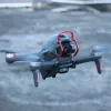 SUNNYLIFE metallinen gimbal-kameransuoja DJI FPV Combo -droonille - musta