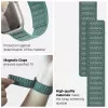 Crong Melange -ranneke Apple Watch 38/40/41/42 mm, turkoosi