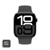 Crong Liquid Silicone kelloranneke Apple Watch 44/45/46/49 mm - grafiitti