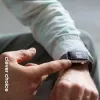 Crong Liquid Silicone kelloranneke Apple Watch 44/45/46/49 mm - grafiitti