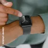 Crong Liquid Silicone kelloranneke Apple Watch 44/45/46/49 mm - grafiitti