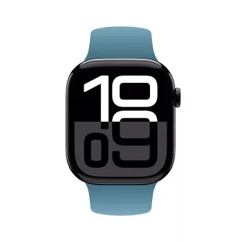 Crong Liquid Silicone kelloranneke Apple Watch 38/40/41/42 mm - marine blue