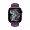 Crong Liquid Silicone Sport Band Apple Watch 44/45/46/49 mm - plum