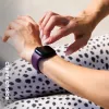 Crong Liquid Silicone Sport Band Apple Watch 44/45/46/49 mm - plum