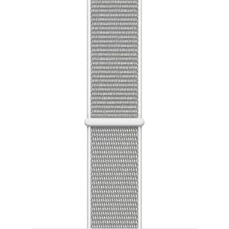 Crong Nylon Sport ranneke Apple Watch 44/45/46/49 mm (hopeanharmaa)