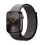 Crong Nylon Sport Loop Apple Watch 44/45/46/49 mm (night grey)