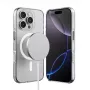 Crong Clear MAG Pro -kotelo iPhone 16 Pro -puhelimelle, MagSafe, läpinäkyvä