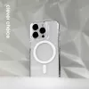 Crong Clear MAG Pro -kotelo iPhone 16 Pro -puhelimelle, MagSafe, läpinäkyvä