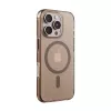 Crong Clear MAG Pro -kotelo iPhone 16 Pro -puhelimelle MagSafe (aavikko)