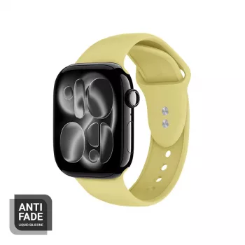 Crong Liquid -ranneke Apple Watch 38/40/41/42 mm (olkikelta)