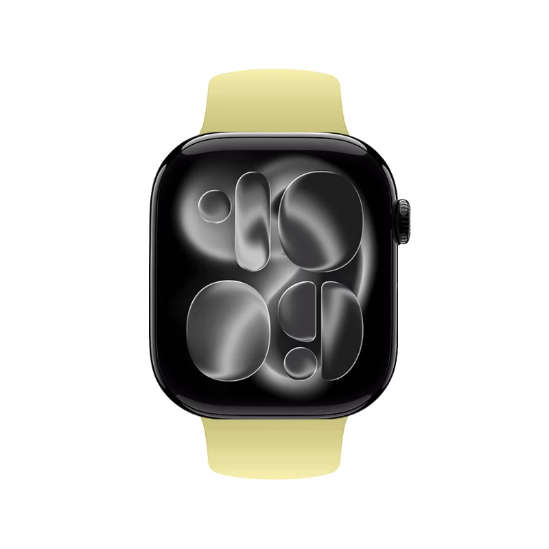 Crong Liquid -ranneke Apple Watch 38/40/41/42 mm (olkikelta)